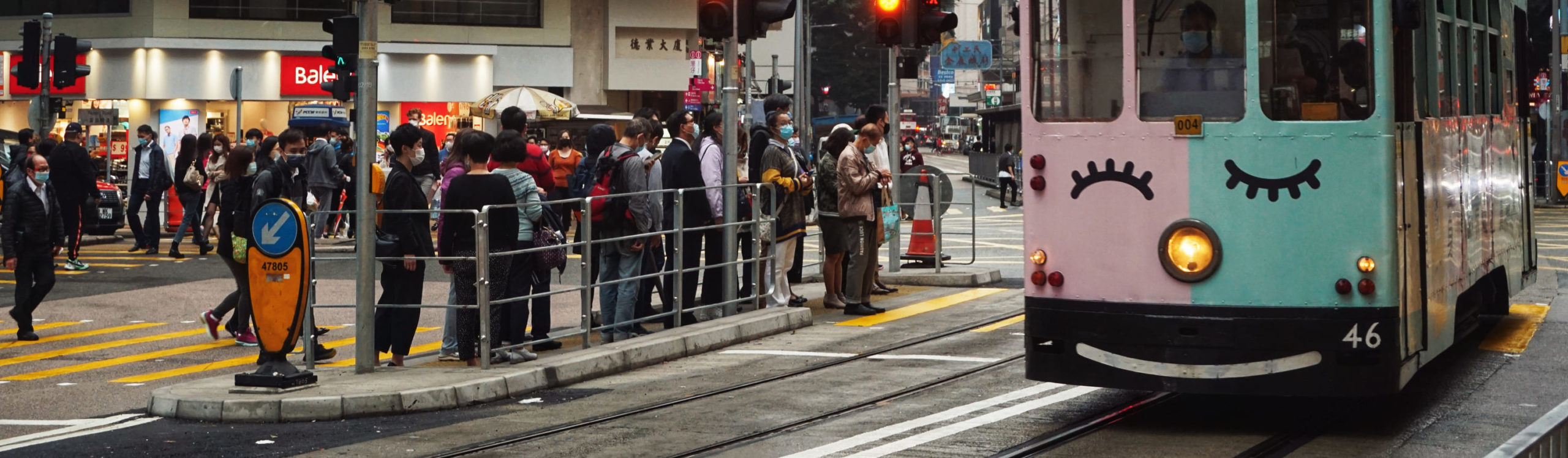 Crosswalk Asian City